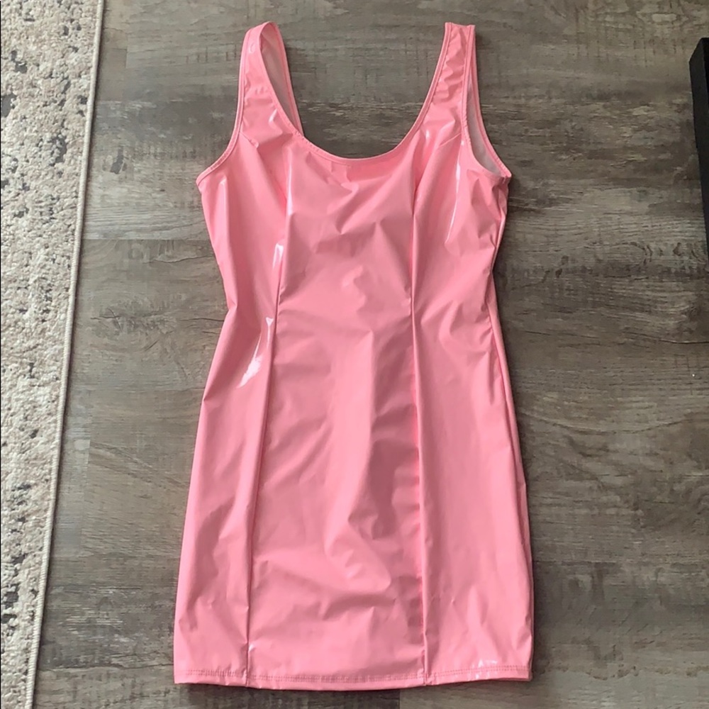 Hot pink Fashion Nova mini dress